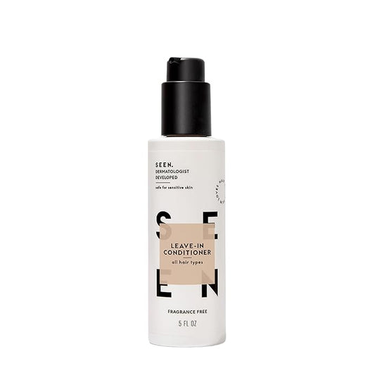 SEEN Leave-In Conditioner - Leave-In Hair Conditioner & Heat Protectant Spray- Detangles & Hydrates- No Parabens, Sulfates or Phthalate (Scented)