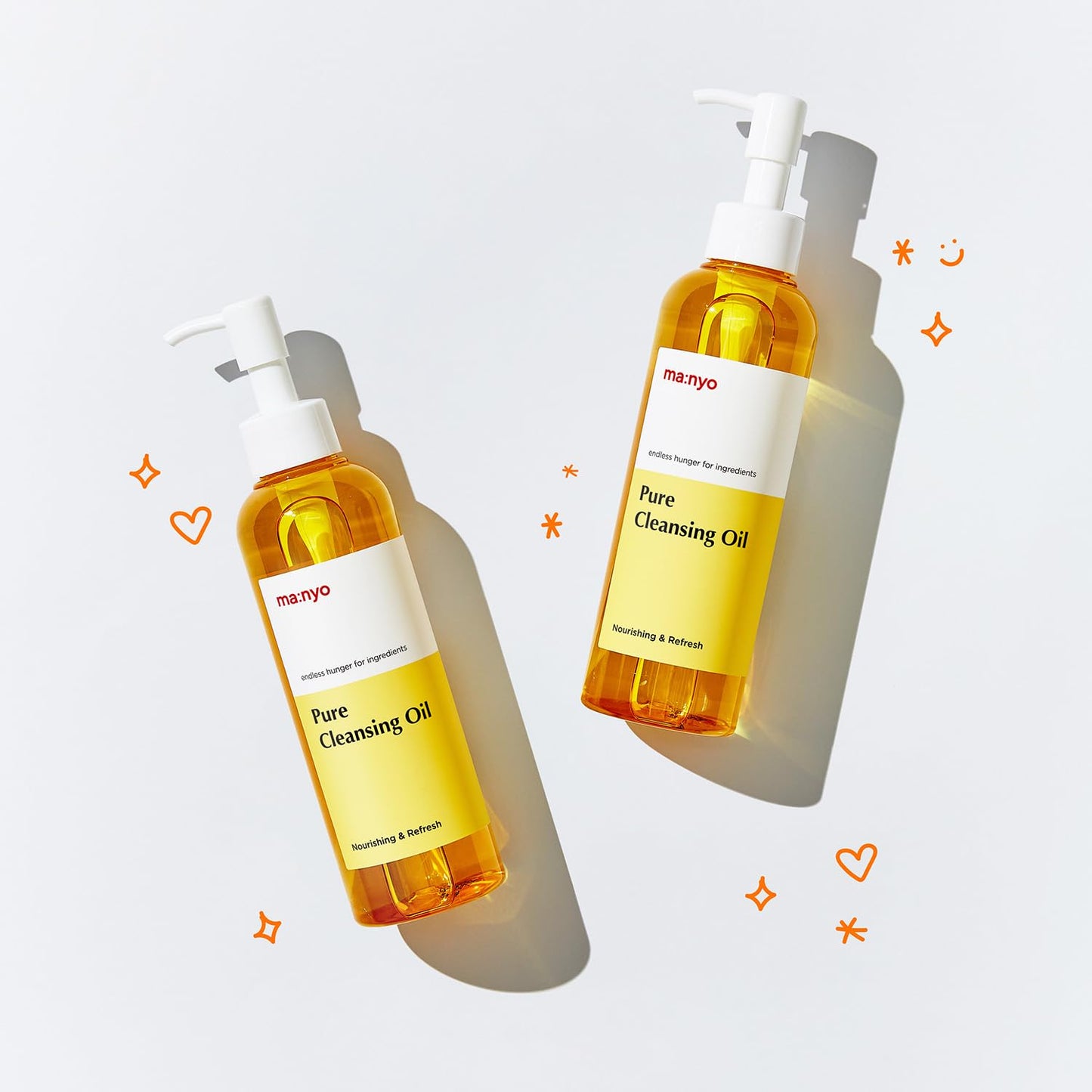 ma:nyo Pure Cleansing Oil 6.7 fl oz (200ml) Daily Makeup Remover & Blackhead melting with 14 Plant-Based Oils | Suitable for All Skin Types | Korean Skincare