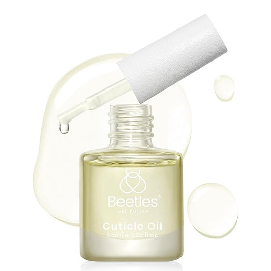 Beetles 7.5ml Cuticle Oil Nail Oil Cuticle Care for Nail, Damaged Cuticles, Stronger Nails Spa and Hand Manicure Essentials for Repaired Thin Nails DIY Home for Women