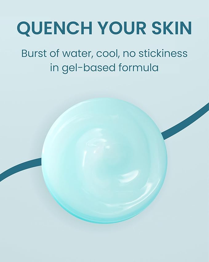 BEYOND Angel Aqua moisture Cream (5.1fl oz) - Instant Cooling, Hydrating, Soothing Lightweight Face Gel Moisturizer, Sleeping Mask. Korean Skin Care, Vegan. Cica, Hyaluronic Acid, Panthenol.