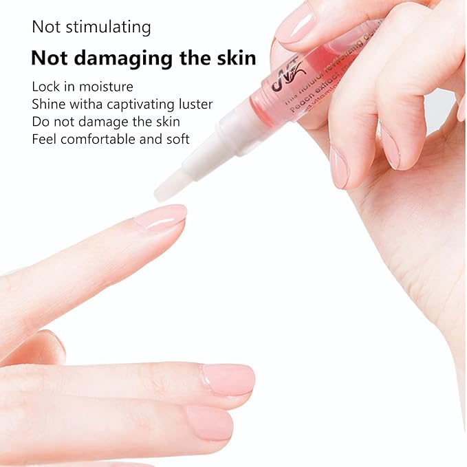 Cuticle Oils Set of 6PCS Floral Smell Cuticle Revitalize Oil, Nail Oil For Growth And Strength, Nail Strengthener - Cuticle Softener - Cuticle Remover - Cuticle Oil Pen (0.3 fl oz Bottles)