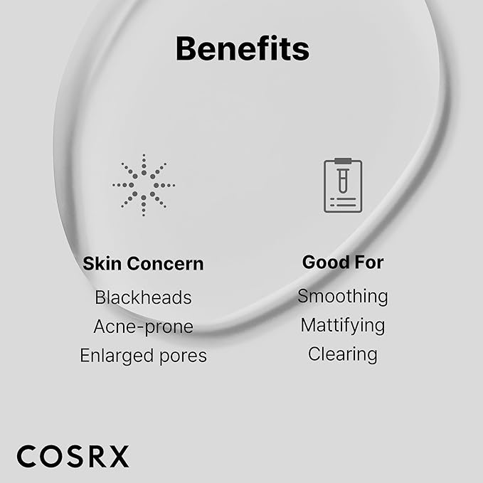COSRX Niacinamide 2% + BHA 4% Blackhead Exfoliant Toner 3.38 fl.oz / 100ml, Korean Toner, Blackhead Remover, Pore Minimizer for Enlarged Pores, For All Skin Types, Korean Skin Care