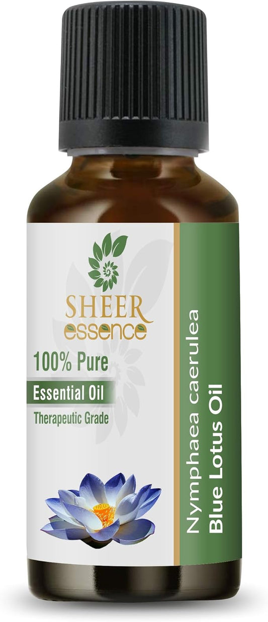 Blue Lotus Essential Oil, Therapeutic Grade, 100% Pure and Natural Premium Grade Oil, 5 ML to 1000 ML (500 ML)
