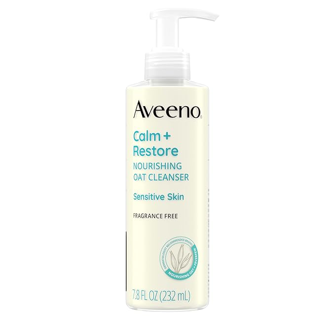 Aveeno Calm and Restore Nourishing Oat Cleanser - 7.8 fl oz