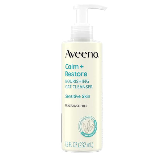 Aveeno Calm and Restore Nourishing Oat Cleanser - 7.8 fl oz