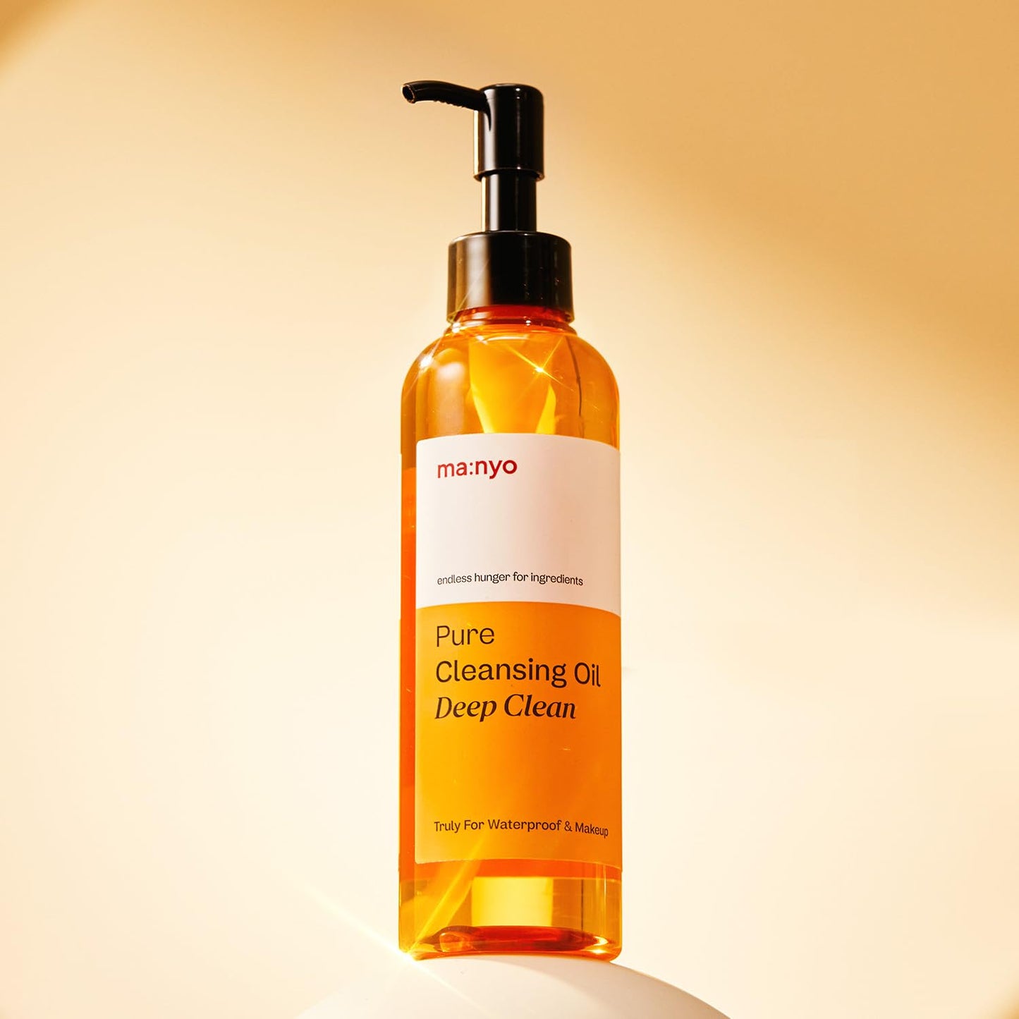 ma:nyo Pure Cleansing Oil 6.7 fl oz (200ml) Daily Makeup Remover & Blackhead melting with 14 Plant-Based Oils | Suitable for All Skin Types | Korean Skincare
