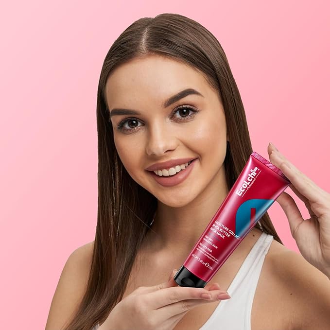 Collagen Hair Mask Deep Repair Conditioning Moisture Collagen Shea Butter Hair Treatment for Dry and Damaged Hair All Hair Types 5.4fl.oz 160ml