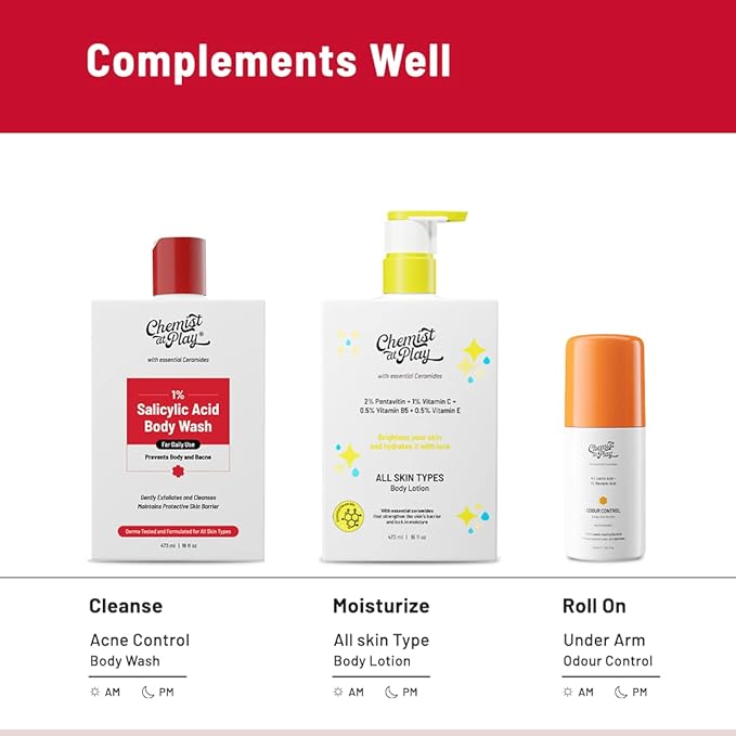 Brightening Body Wash | Glowing Skin Vitamin C Bodywash | Helps to Reduce Fades Dark Spots, Evens out Skin Tone | Alpha Arbutin | 30X Vitamin C | For Women & Men | 7.9 Fl oz