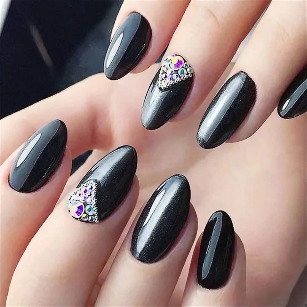 3000 Pieces SS6 2mm Flatback Rhinestones Clear Glass Round Gems Crystals for Nail Art DIY Crafts Clothes Shoes Bags （Dark Purple）