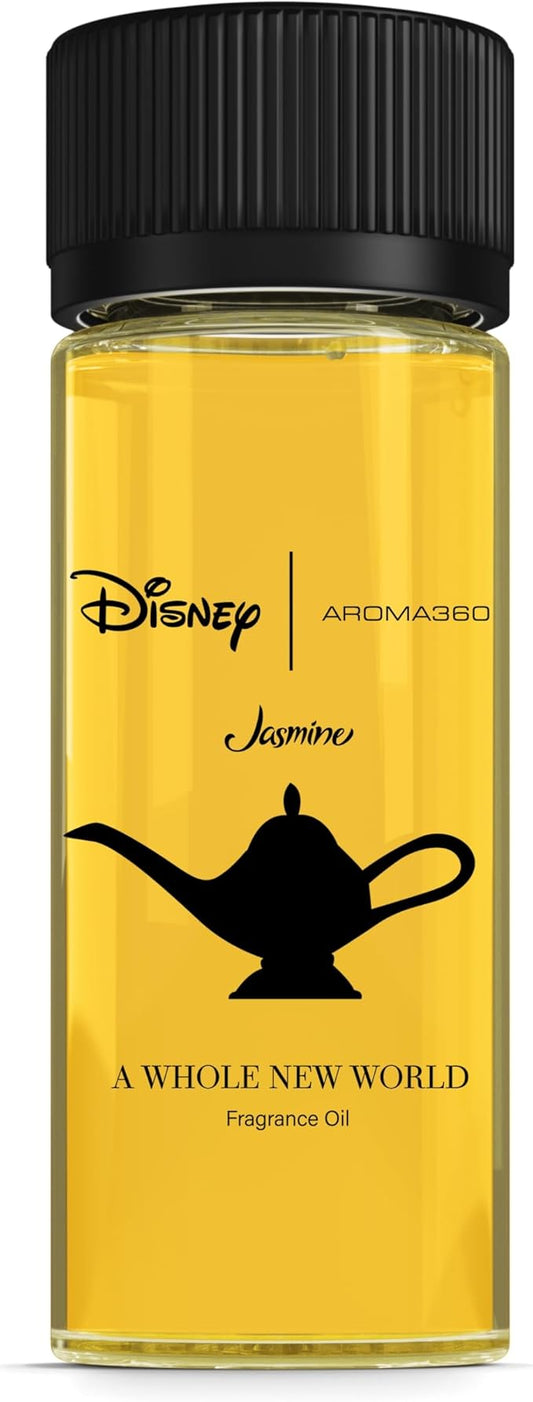 Aroma360 | Disney - A Whole New World Fragrance Oil Blend | Disney Princess Jasmine | Luxury Essential Oil Diffuser | Aromatherapy Scent Diffuser Oil | Bergamot Orange Blossom Rose 1.7 fl oz 50 mL