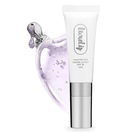 Tinted Lip Balm Elixir for OIder Women, Hydrating Vegan Lip Care with Sheer Color & Moisturizing Glow – Non-Sticky Nourishing Lip Treatment for Soft, Smooth Lips (Pearl Essence 10ml)