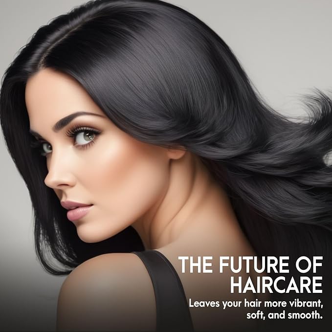 Argan Oil Hair Mask with Biotin - Intensive Hydrating Treatment & Deep Conditioning for Dry, Damaged Hair, Encourages Hair Growth - All Hair Types, Men & Women - 8.45 fl oz