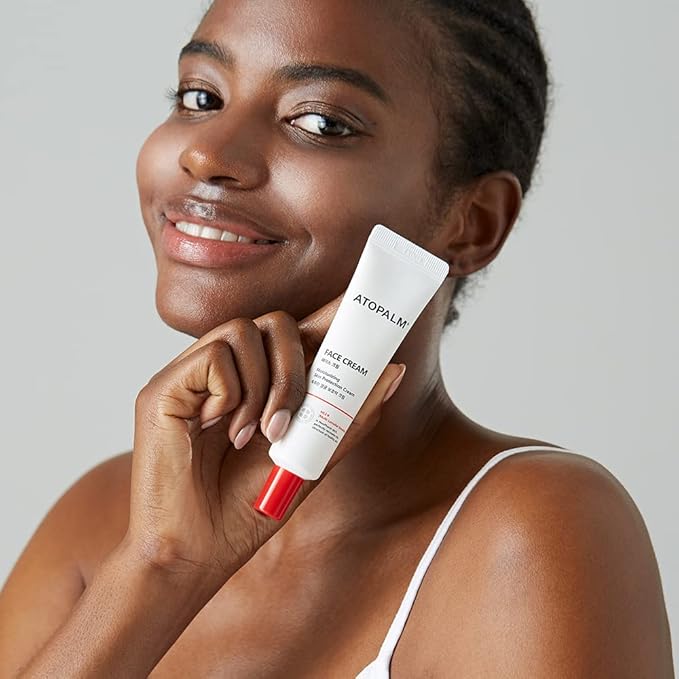 ATOPALM | Face Moisturizer Cream | Daily Hydrating Facial Moisturizer | Low pH Skin Barrier Cream with Vitamin E, Vitamin B5 for Sensitive Skin | Korean Skin Care Face Lotion | 1.1 fl oz (35ml)