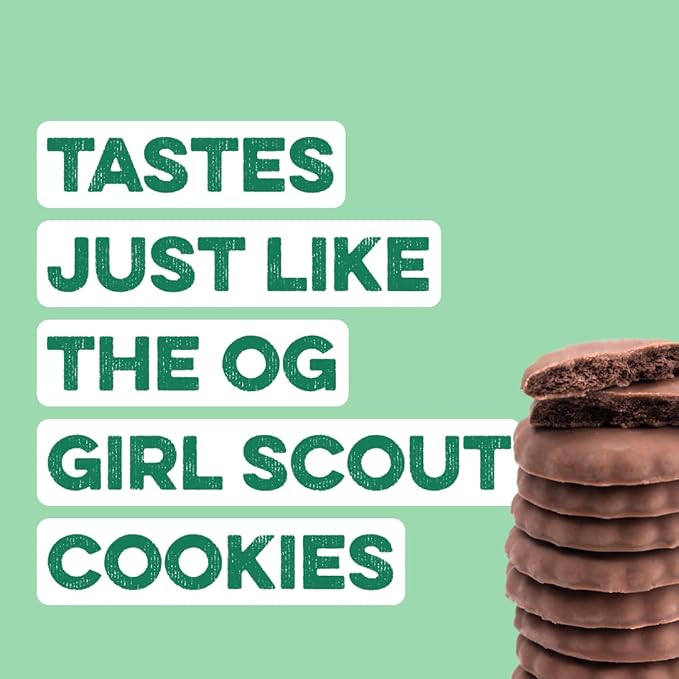 Clean Simple Eats Whey Protein Powder, Mint Chocolate Cookie Flavor, Naturally Sweetened, 100% Grass Fed Protein Powder with Digestive Enzymes, No Artificial Ingredients, Gluten Free, 30 Srvgs