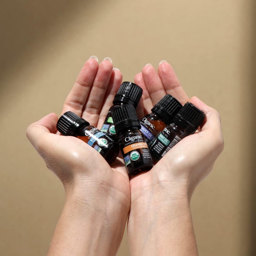 Cliganic Organic Essential Oils Blend - Well Being - Drop of Rejuvenation (Packaging May Vary)