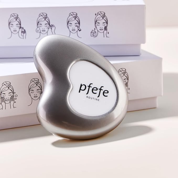 Cryo Sticks and Gua Sha Set, Esthetician Supplies Cooling Spa Globes Cold Roller with Storage Case