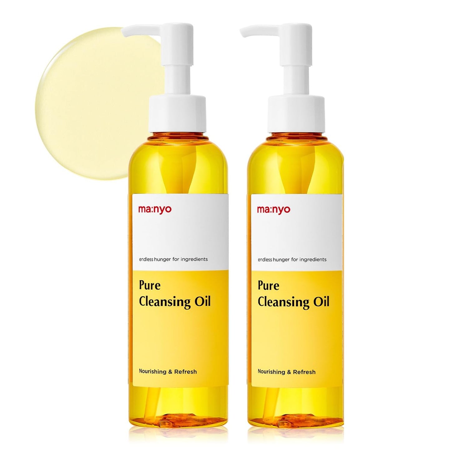 ma:nyo Pure Cleansing Oil 6.7 fl oz (200ml) Daily Makeup Remover & Blackhead melting with 14 Plant-Based Oils | Suitable for All Skin Types | Korean Skincare