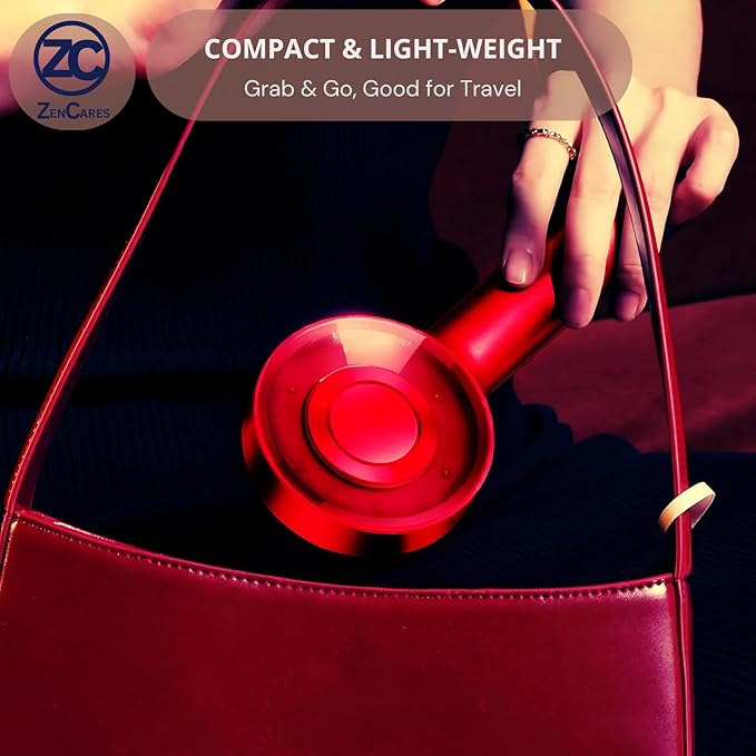 3 in 1 Hair Scalp Massager & Oil Applicator for Hair Growth, Electric Hair Brush with Oil Dispenser, Scalp Massager. (Red)