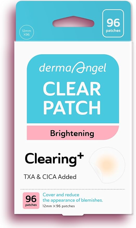 Dark Spot Patches Blemish Patches with Hydrocolloid, TXA & CICA for Active Acne & Post-Inflammatory Dark Spots - Day and Night Use - UPGRADED (Post Acne - 96 Count - 1 Size)