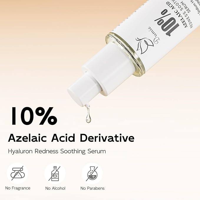 Azelaic Acid Serum 10%, Azelaic Acid For Face With Centella Asiatica Serum For Redness and Uneven Skin Tone, Hyaluronic Acid & Ceramide 3 – Soothes & Clears Pores For Sensitive Skin, 1.01 fl oz