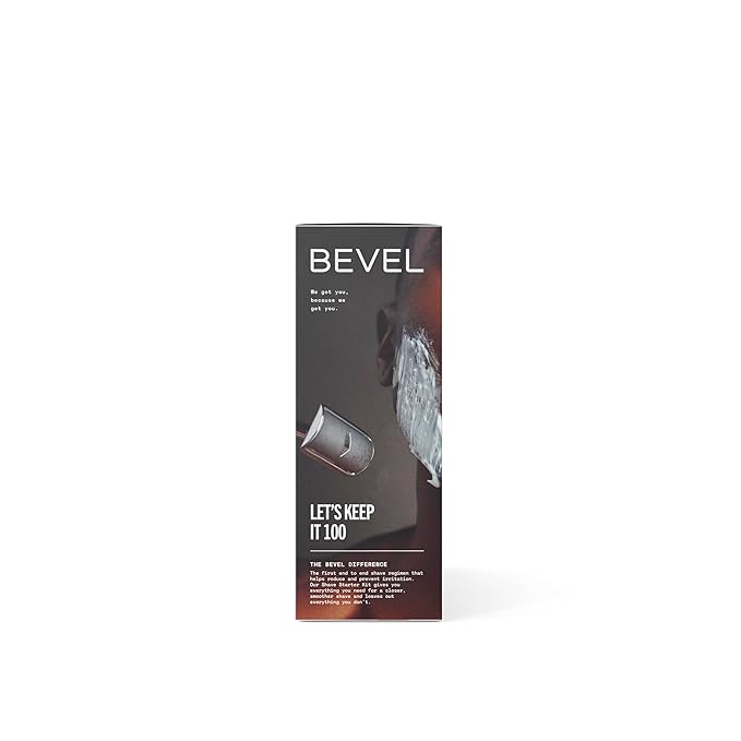 Bevel Shaving Kit for Men, Includes Safety Razor with 40 Replacement Blades, Luxury Shaving Brush, Pre Shave Oil, Shave Cream and Balm (Packaging May Vary)