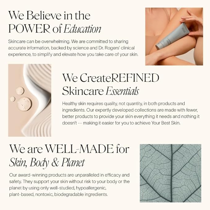 Doctor Rogers Lip Balm. Hydrating & Softening Lip Moisturizer for Very Dry Lips, Natural & Hypoallergenic, 0.15 Ounce (4.25 g) Tube