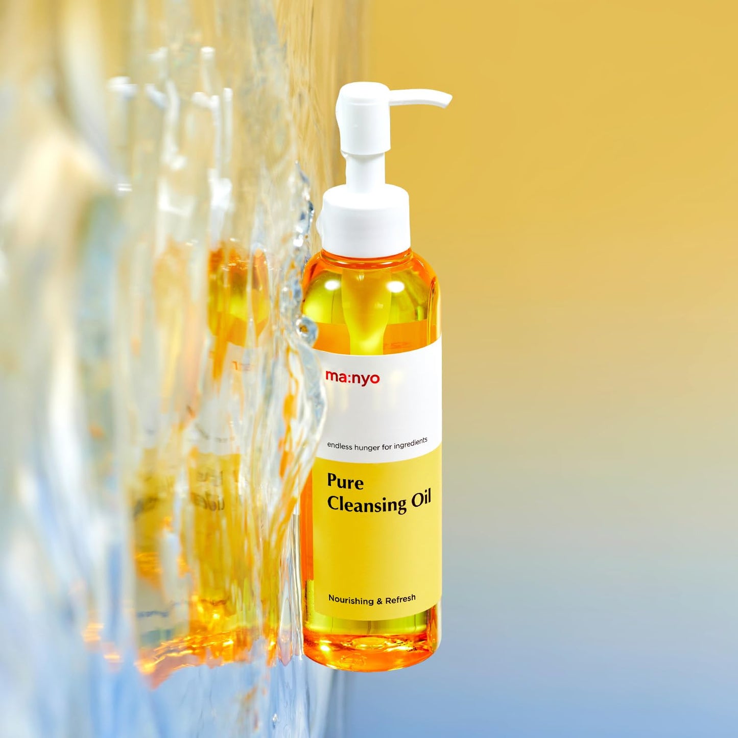 ma:nyo Pure Cleansing Oil 6.7 fl oz (200ml) Daily Makeup Remover & Blackhead melting with 14 Plant-Based Oils | Suitable for All Skin Types | Korean Skincare