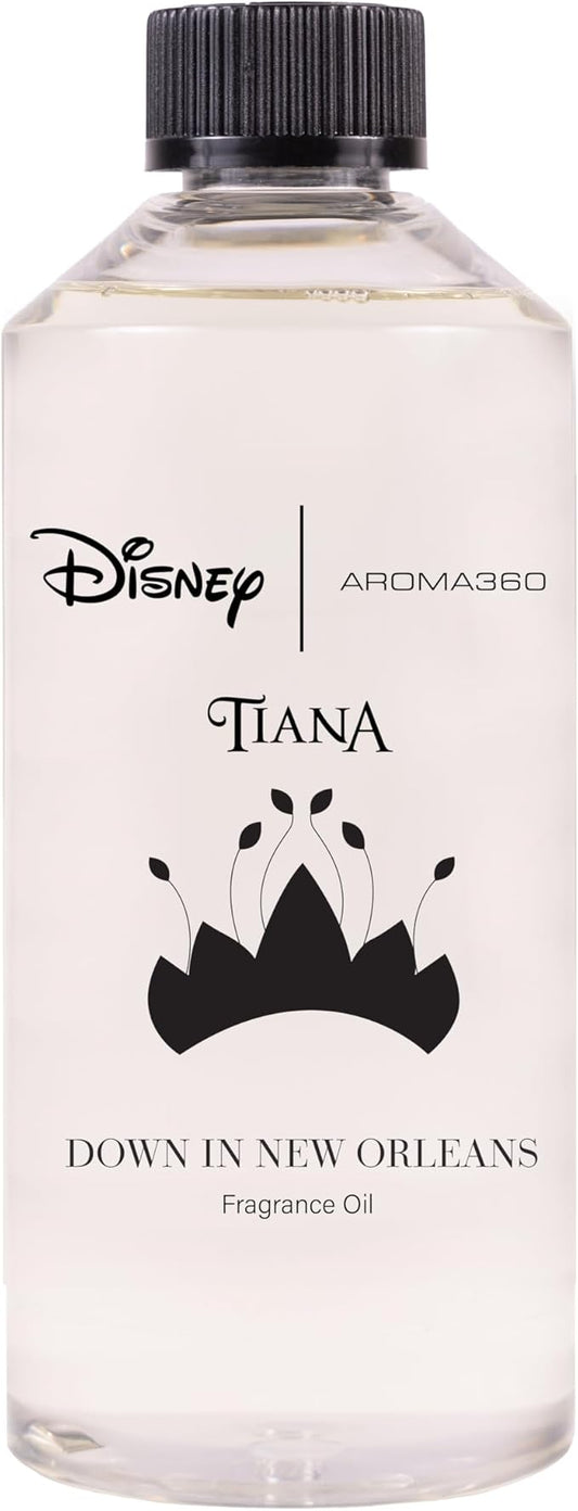 Aroma360 | Disney Down in New Orleans Fragrance Oil Blend | The Princess and The Frog | Princess Tiana | Aromatherapy Scent Diffuser Oil | Coconut Bergamot Valencia Orange 16.9 fl oz 500mL