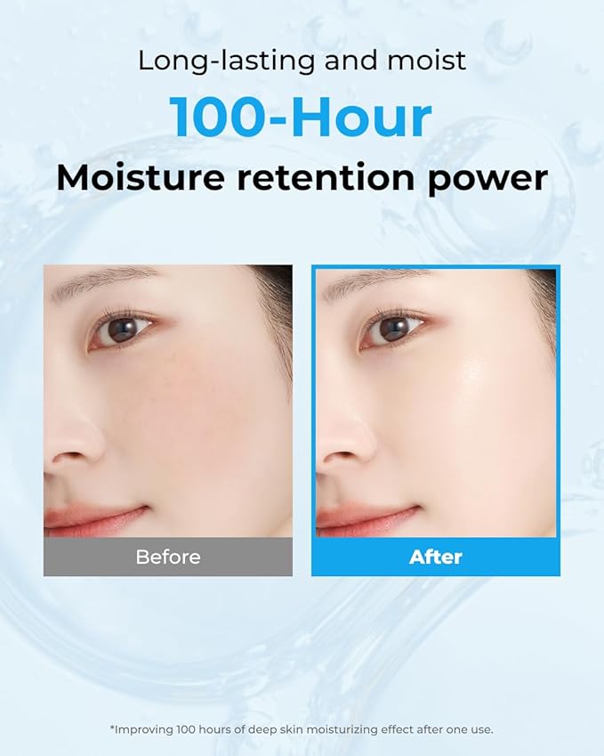 bom Hyaluronic Acid Moisture Cream 1.69 fl oz, Moisturizing Face Cream with Low Molecular Moisturizer Capsules and Vitamins, 100 Hour Hydration, Moisture Lock, Hypoallergenic Vegan Korean Skincare