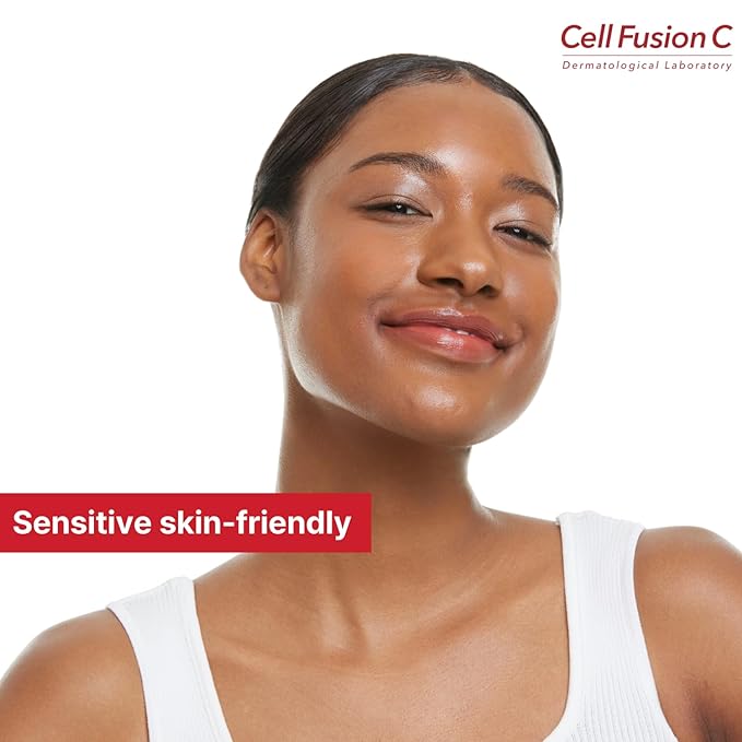 Cell Fusion C Glass Skin Tone Up Cream, Vitamins + Alpha-Arbutin - Natural Makeup Look, For Bright, Even Skin Tone, 50ml / 1.69 fl.oz.