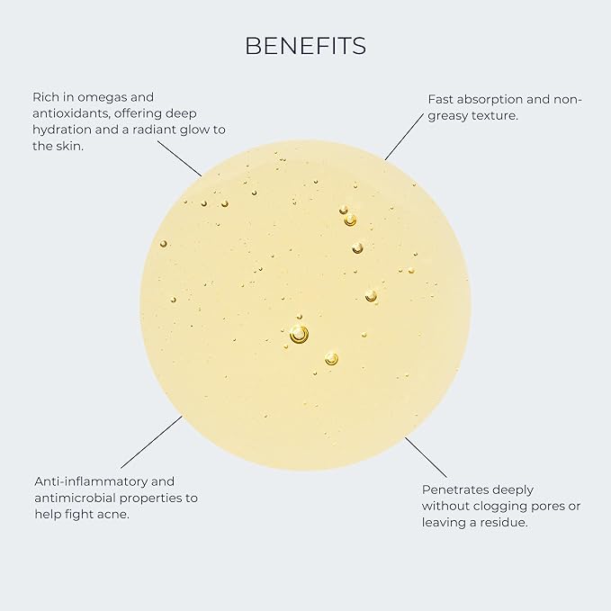 Alana Mitchell Nourishing Neroli Face Oil (0.5 oz) – Soothing Neroli Oil for Glowing Skin – 100% Natural Face Moisturizer Oil – Anti-Aging & Acne Fighting Face, Neck, & Body Oil