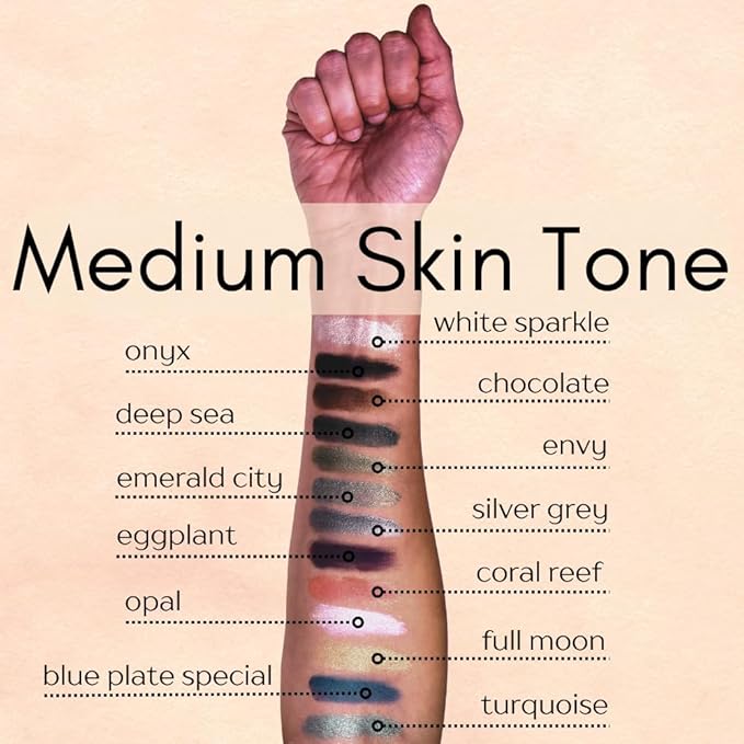 Chocolate Mocha Brown Chestnut Cocoa Single Loose Powder Eyeshadow; Vegan, Talc & Paraben Free