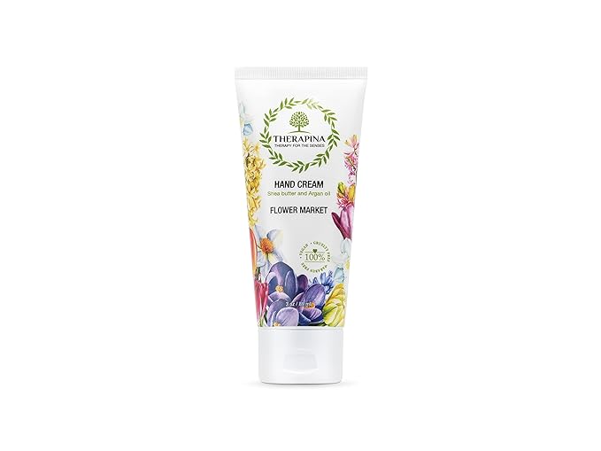 Aromatherapy Hand Cream for Dry Skin – Shea Butter Hand Cream for Women and Men with an Awakening, Long-Lasting Flower Market Scent – Vegan Hand Cream Lotion for Dry Skin, 3 Oz.