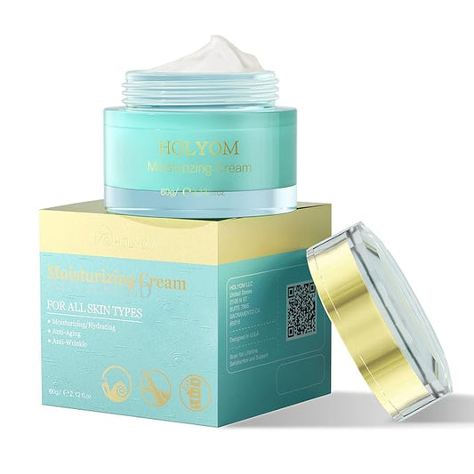 Anti-Aging Night Cream - Overnight Repair with Ceramides, Collagen Peptides and Hyaluronic Acid Deeply Hydrating, Non-Greasy, Fragrance-Free • 2.12 fl oz