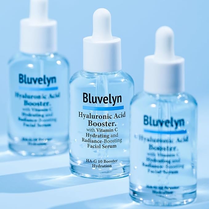 10-Layer Hyaluronic Acid Booster Serum – 100,000ppm High Concentration with Vitamin C – Deep Hydration & Brightening for All Skin Types, (50ml /1.69 fl.oz)