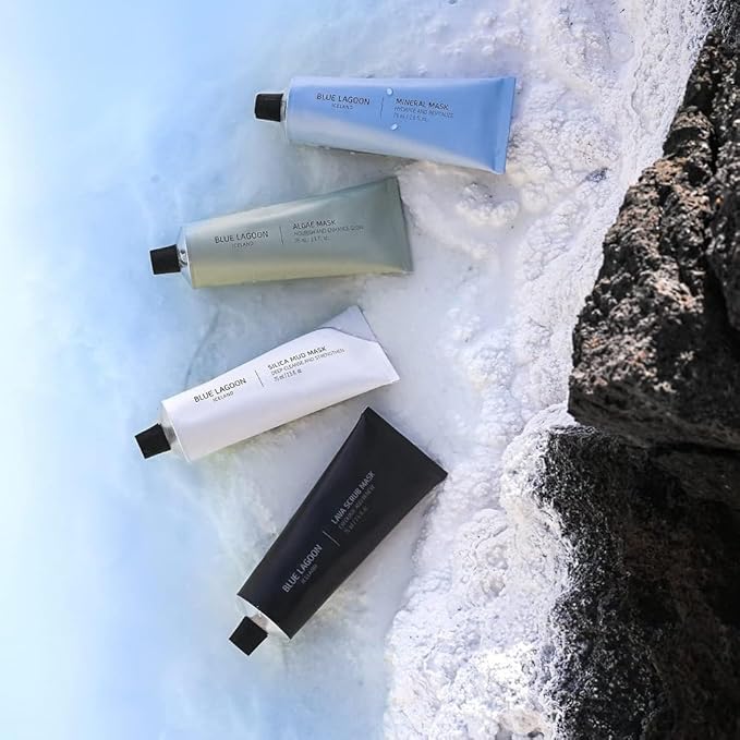 Blue Lagoon - Deep Cleansing Silica Face Mask For Enhanced Glow - Hydrating and Moisturizing Face Mask - Hydrating Mask Skin Care - Sustainable, Bioactive Icelandic Skincare (2.5 oz | 75 ml)