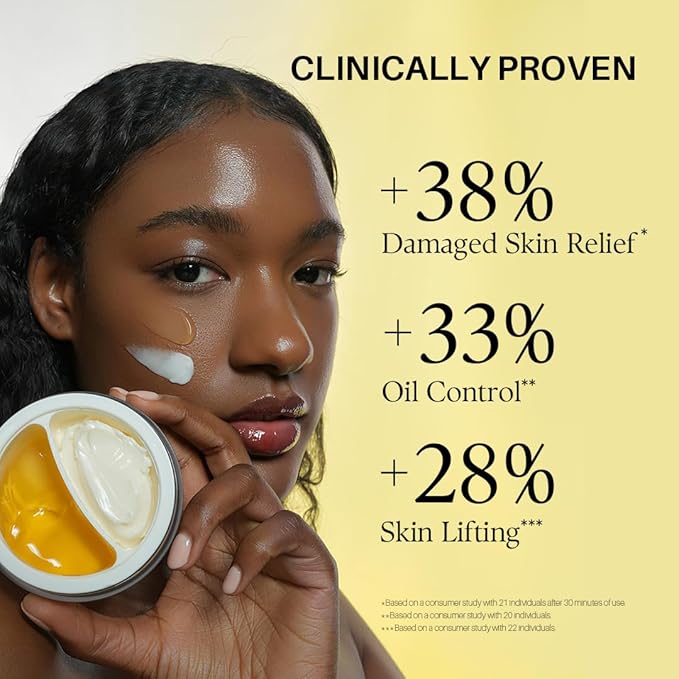 d'alba Piedmont Italian White Truffle Double Serum & Cream, Vegan Skincare, 2-in-1 Face Moisturizer, Vegan Collagen, Skin Firming and Tightening, Non Comedogenic, Suitable for All Skin Types (2.46 oz)