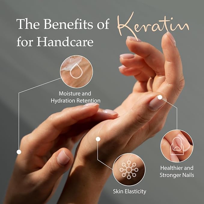 Bodipure Premium Hand Mask Keratin Gloves | Moisturizing Gloves for Dry Hands & Nail-Strengthening & Cuticle Softening | Spa Experience at Home | Chemical Free & For All Skin Types | 100 Pairs