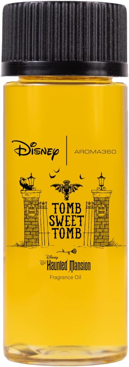 Aroma360 Disney Tomb Sweet Tomb Oil Blend | Haunted Mansion Inspired Diffuser Oil | Cinnamon, Tonka and Bergamot 1.7 fl oz, 50 mL