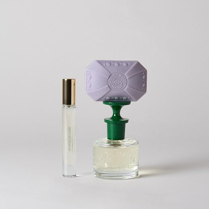 Caswell-Massey Orchid Natural Bar Soap for Women, Moisturizing Body Soap Bar for All Skin Types, Made with Essential Oils & Plant-Based Formula for Soft Skin, 3.5 oz