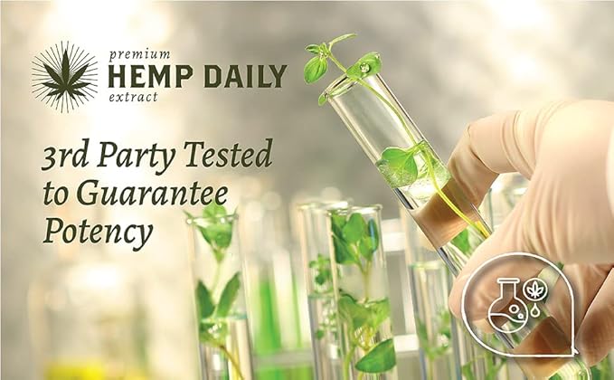 Premium Hemp Extract Daily Triple Strength Intensive Cream - Topical Rub with Essential Oils and Moisturizer - Vegan, Organic Ingredients - Classic Mint, 1.70 oz - Single