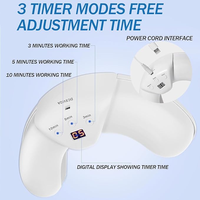 2025 New Nail-Fungus-Cleaning-Device for Multiple Toenails & Fingernails, Foldable Nail Fungus Light Device, Suitable for Discolored And Thickened Toenails, Easy to Use at Home