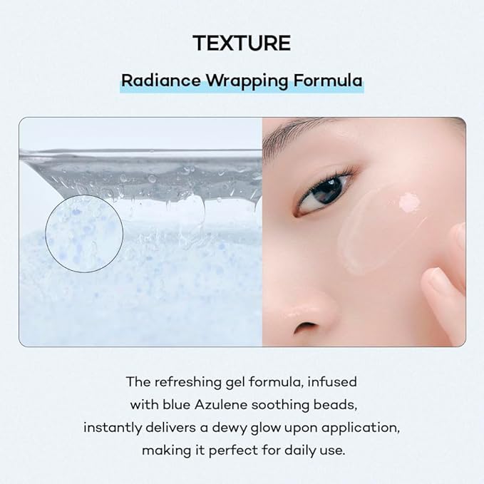 BARRIER GLASS GEL Moisturizer, Korean Skincare, Soothing, Sensitive skin, Pantenol, Azulen Capsule & Ceramide, hydrating face cream, Barrier Repair Cream, Glow Skin, 50ml