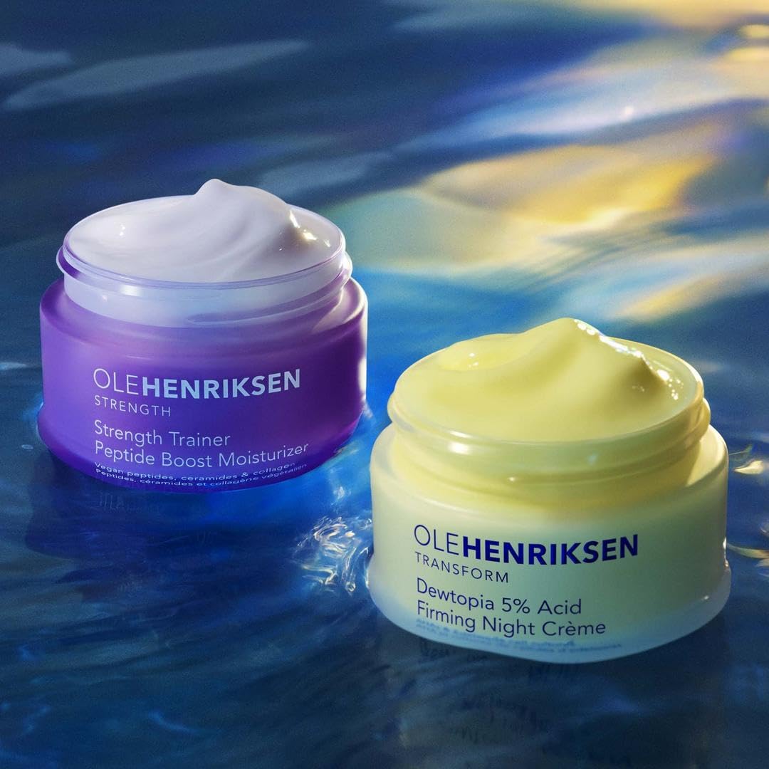 Ole Henriksen Dewtopia Firming Night Cream with AHA and Edelweiss Full Size 50ml 1.7 Fluid Ounces