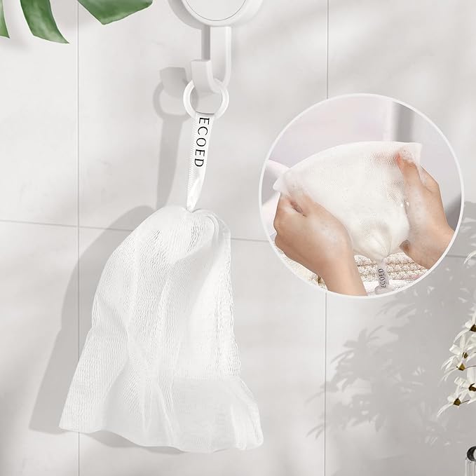 2 PC Scalp Massager Shampoo Brush, ECOED Scalp Scrubber & Exfoliator for Dandruff Removal, Wet & Dry and Detangler for Men and Women, Suitable for Short Medium Hair (Pink)