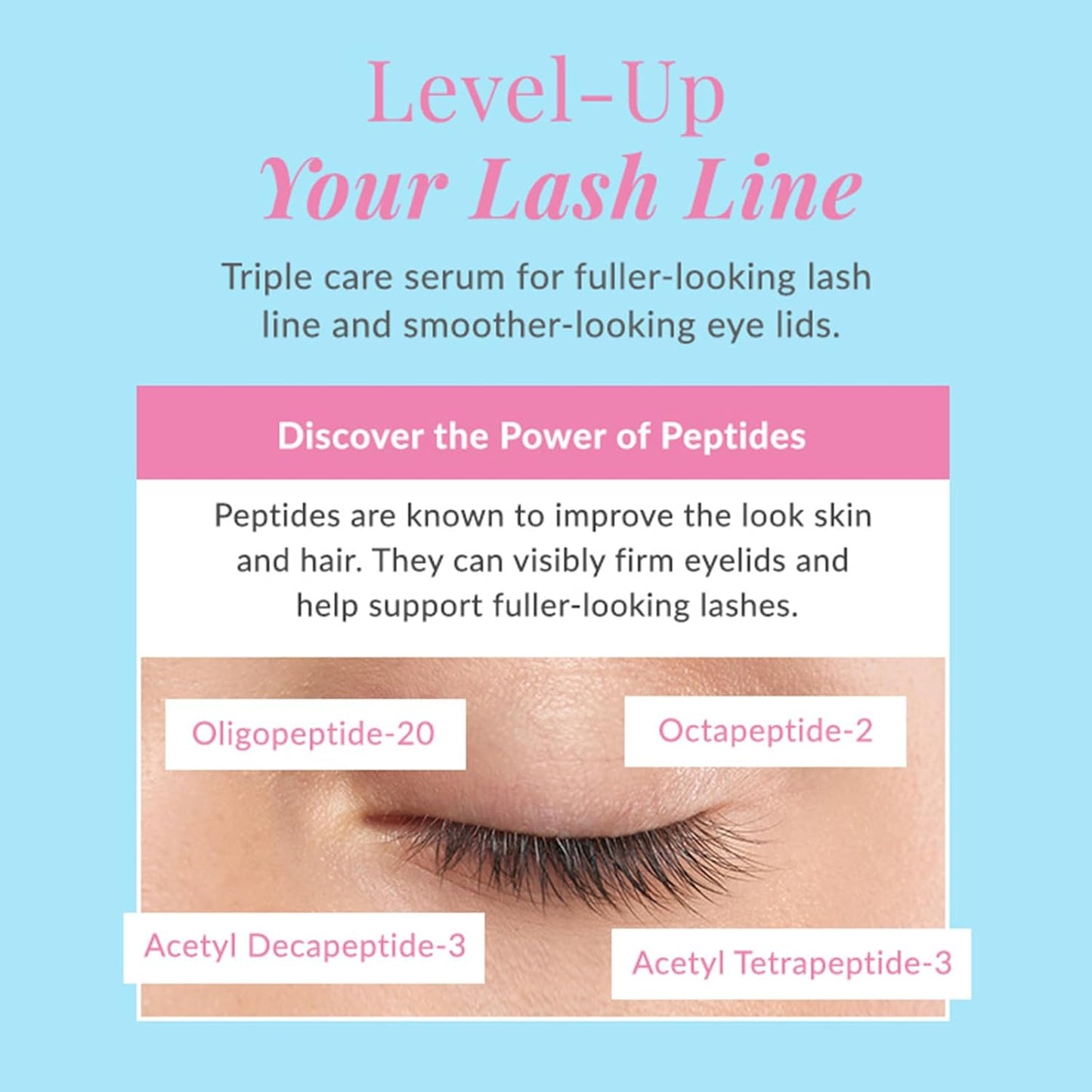 DHC 3-in-1 Eyelash Serum, 0.30 fl. oz.