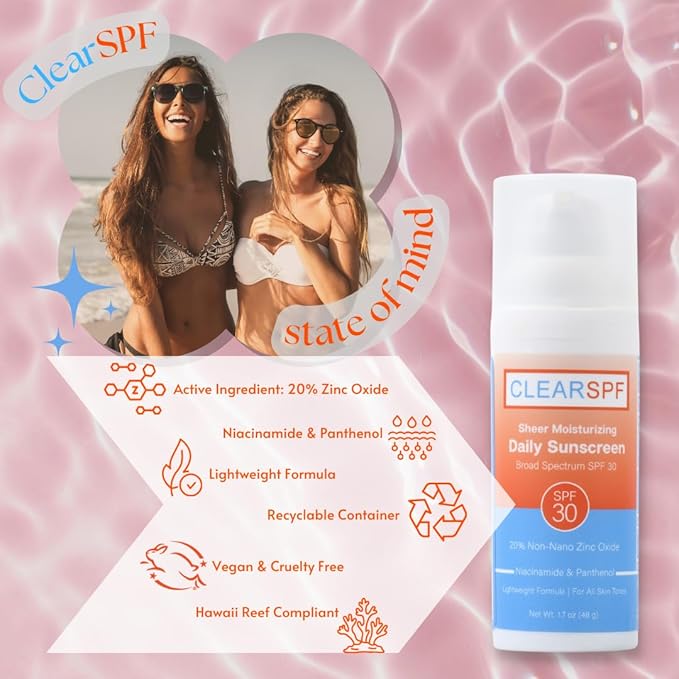 ClearSPF Daily Moisturizing Sunscreen (Sheer)