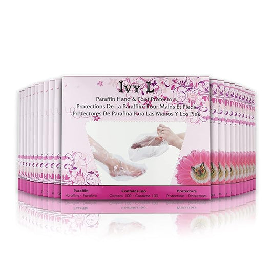 2500 Counts - Ivy L Paraffin Hand & Foot Glove Bag Protectors Wax Works Thermal Mitt Liner Professional Cozy Liners Hand or Foot 15 x 10 Inches