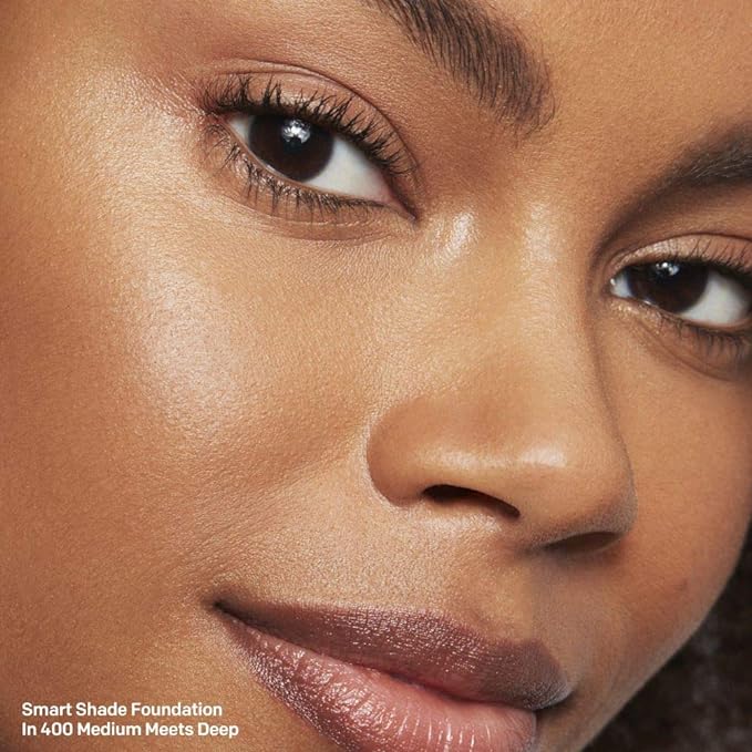 Almay Skintone Matching Foundation, Smart Shade Face Makeup with SPF 15, Hypoallergenic, Oil-Free, Dermatologist-Tested, 300 Straight Up Medium, 1 fl oz