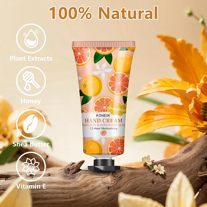 8 Pack Hand Cream Set For Women, Bridesmaid Gifts, Wedding Favors, Bulk Hand Lotion Travel Size for Dry Cracked Hands, Moisturizing Hand Cream for Thank You Gifts and Birthday Gifts